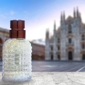 Foto de presentacion del perfume para hombre Milan de NUYEK